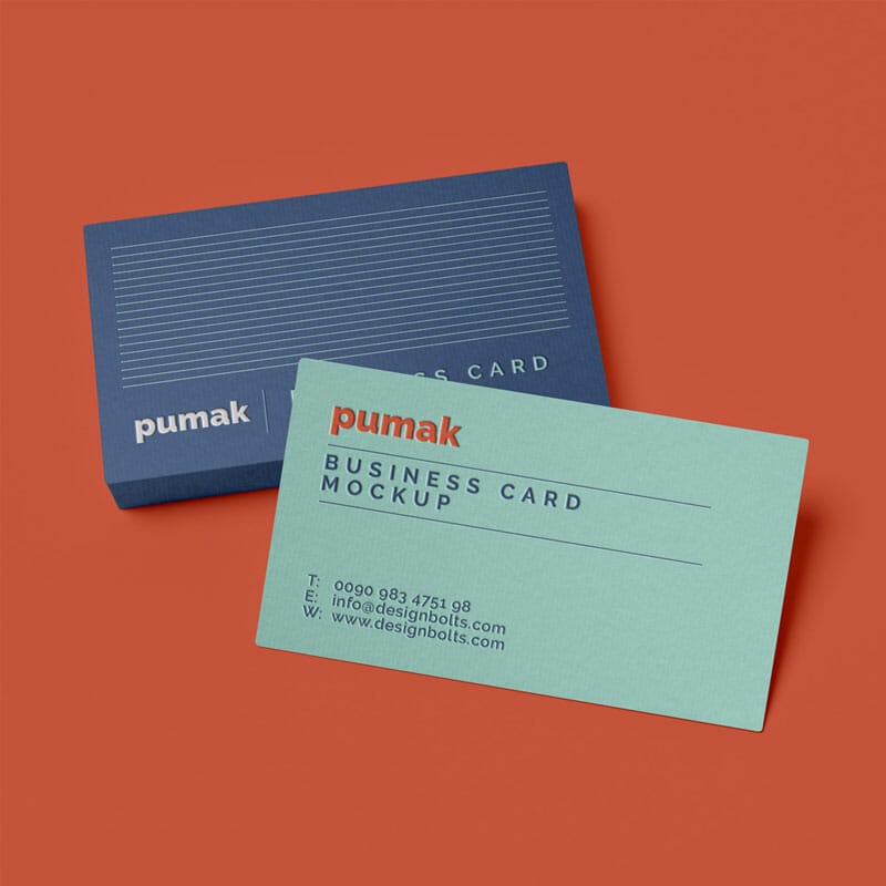 Free Business Card Mockup PSD
