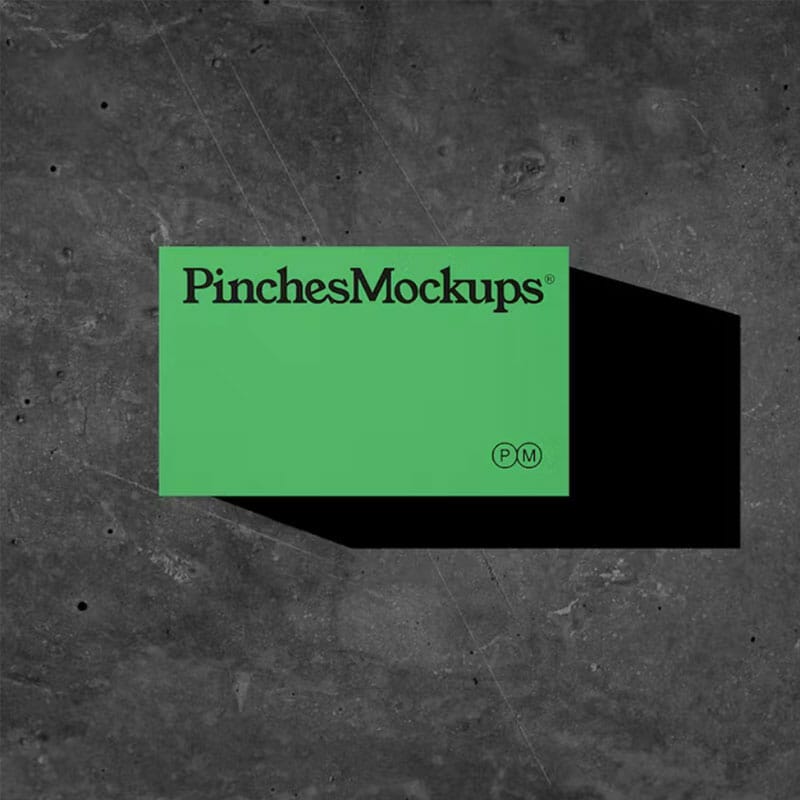 PM_BC/ØØ - Free Business Card Mockup