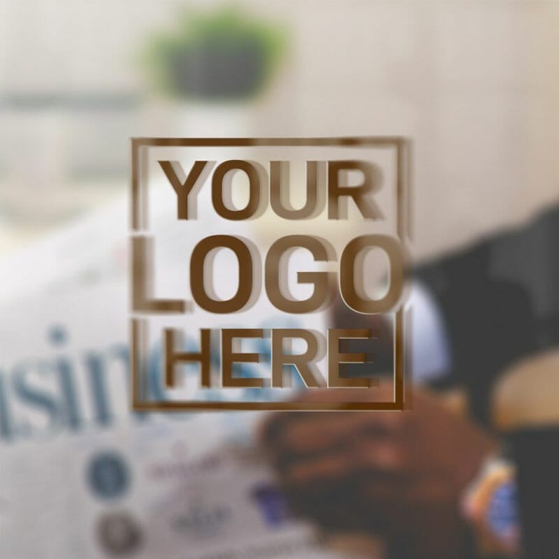 Free Business Office 3D Logo Mockup PSD