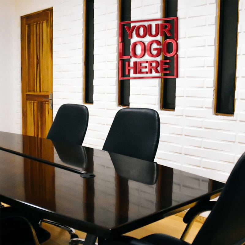 Free Elegant Office Logo Mockup PSD