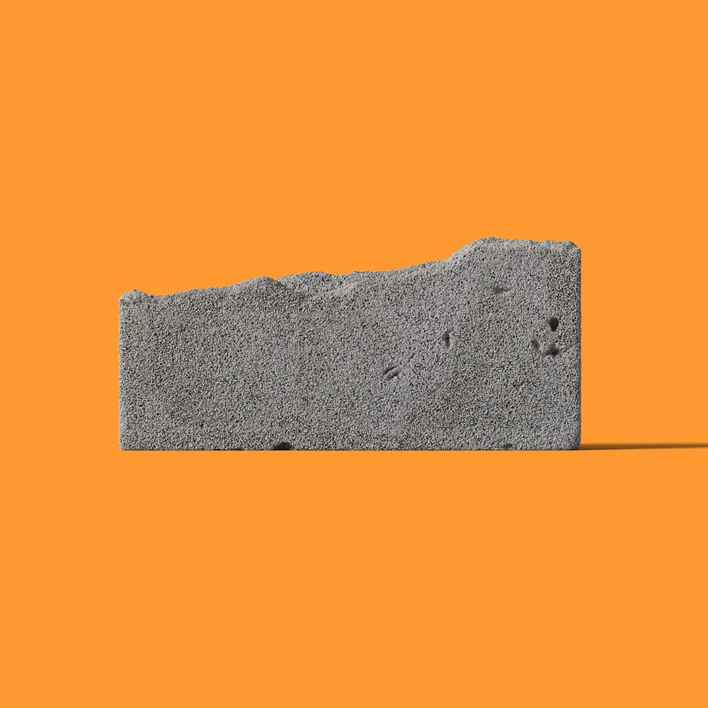 Free Front View Stone Mockup PSD