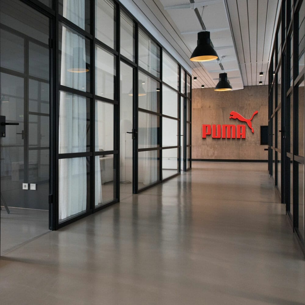 Free Glass Panel Logo Mockup PSD