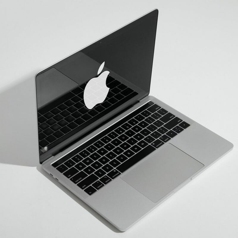 Free Modern iMac Screen Logo Mockup PSD