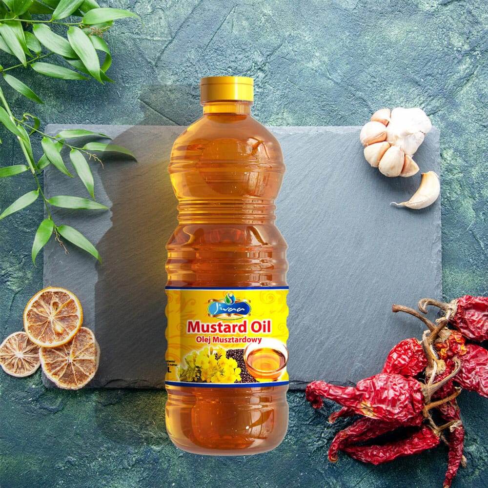 Free Oil Bottle Mockup PSD Template