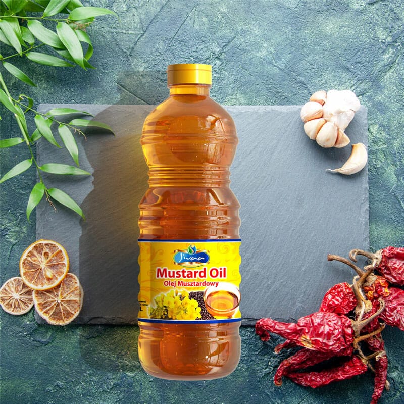 Free Oil Bottle Mockup PSD Template