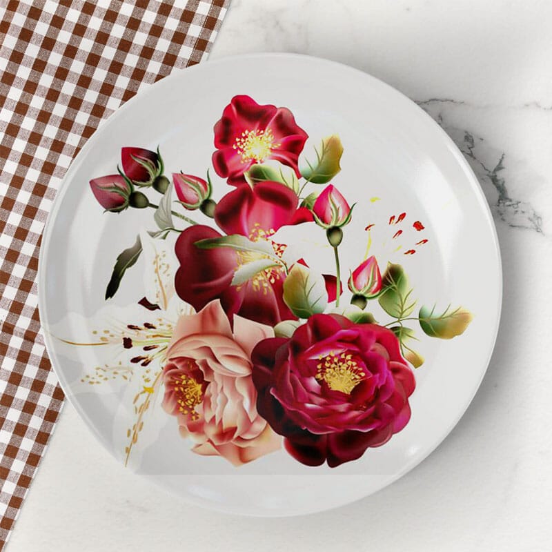 Free Plate Mockup PSD Template