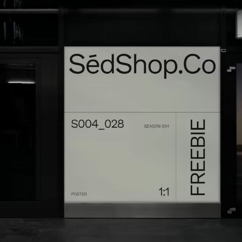 Free Poster Mockup PSD CSS Author Free Poster Mockup PSD CSS Author