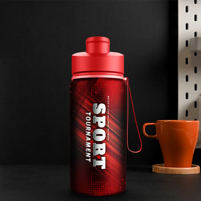 Free Sports Bottle Mockup PSD Template