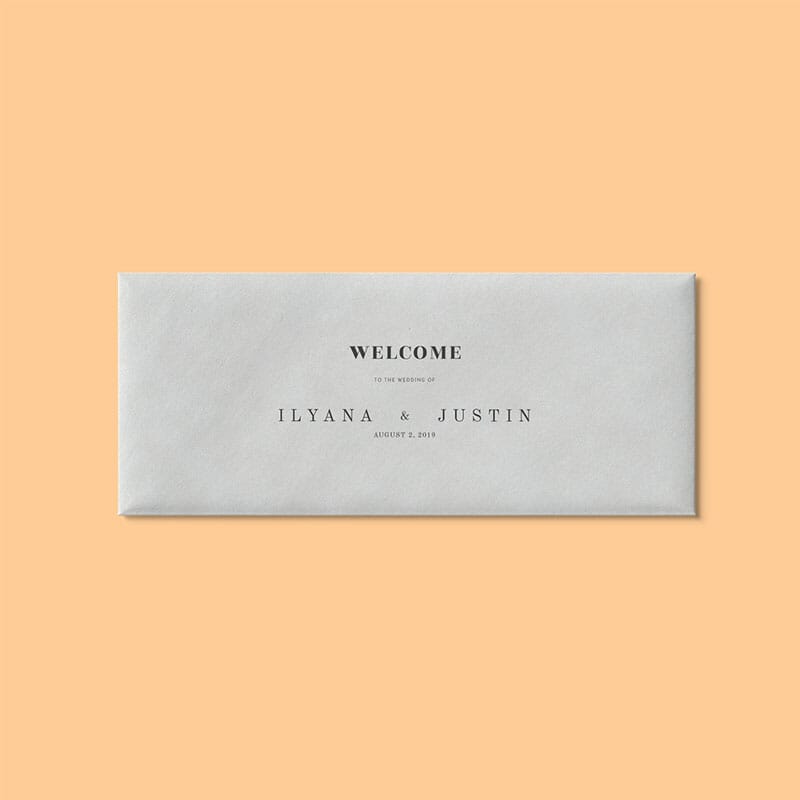 Free Top View Closed Envelope Mockup PSD