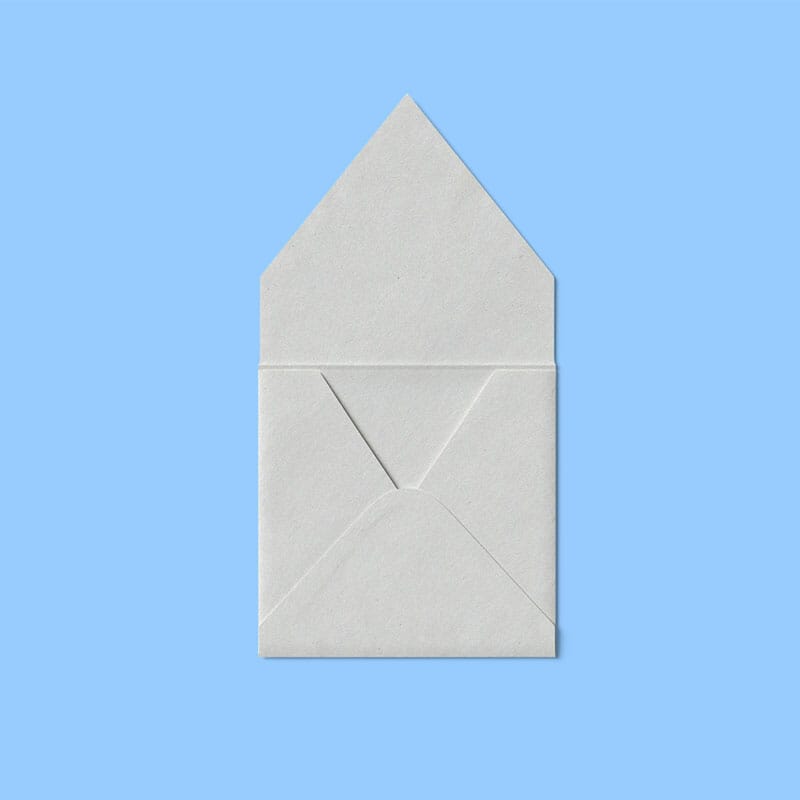 Free Top View Open Envelope Mockup PSD