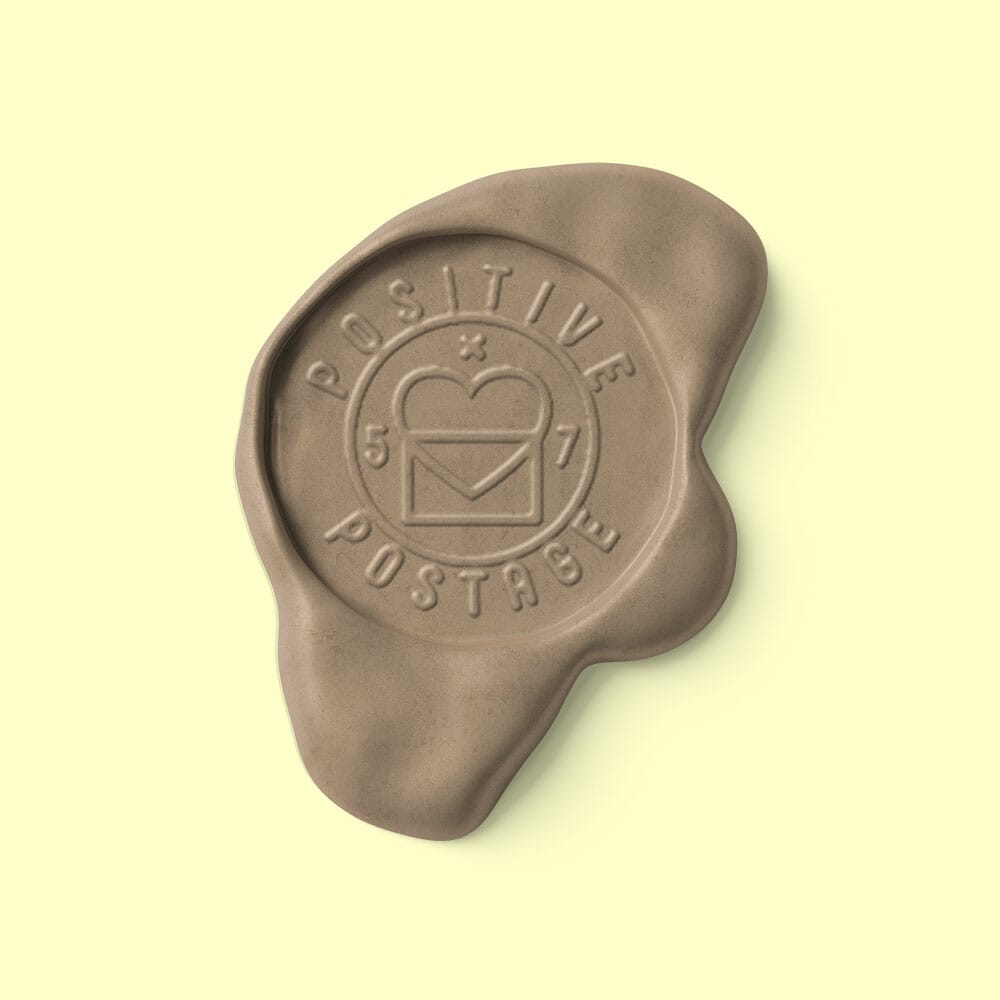 Free Top View Wax Seal Mockup PSD