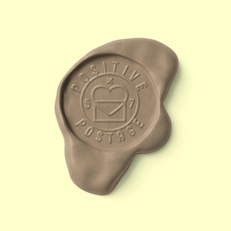 Free Top View Wax Seal Mockup PSD