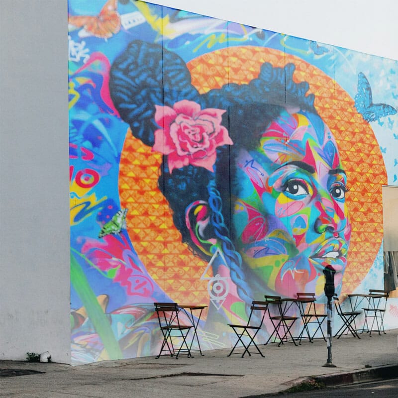 Free Wall Art Mockup PSD