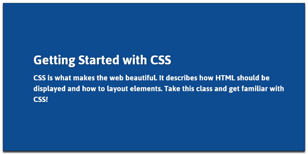 Essential HTML & CSS books (free e- books) 23 Getting Started with CSS