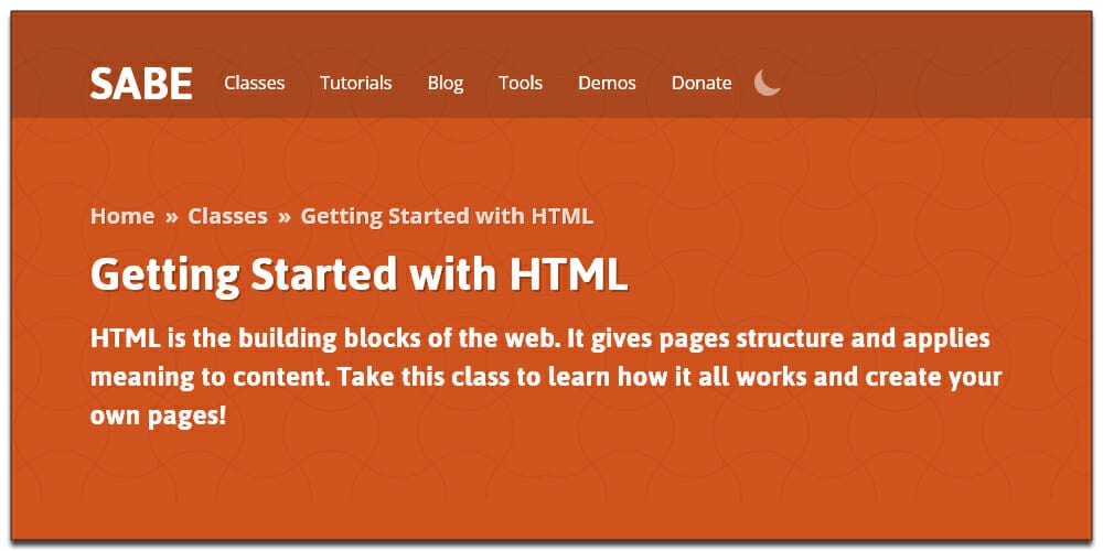 Essential HTML & CSS books (free e- books) 37 Getting Started with HTML