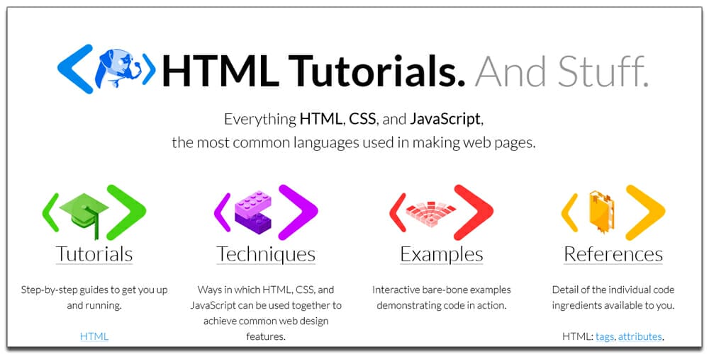 Essential HTML & CSS books (free e- books) 13 HTML Dog