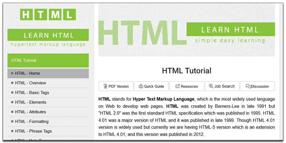 Essential HTML & CSS books (free e- books) 16 Learn HTML