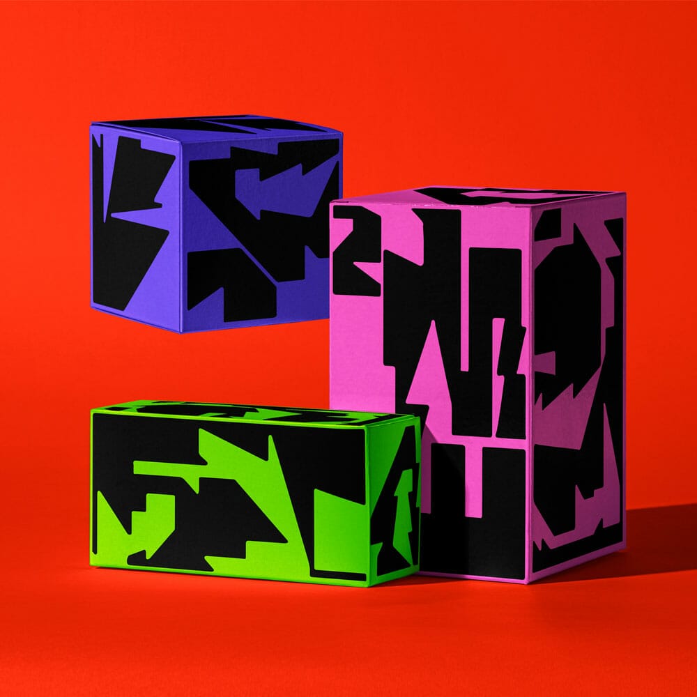 Packaging Brand PSD Boxes Mockup Set