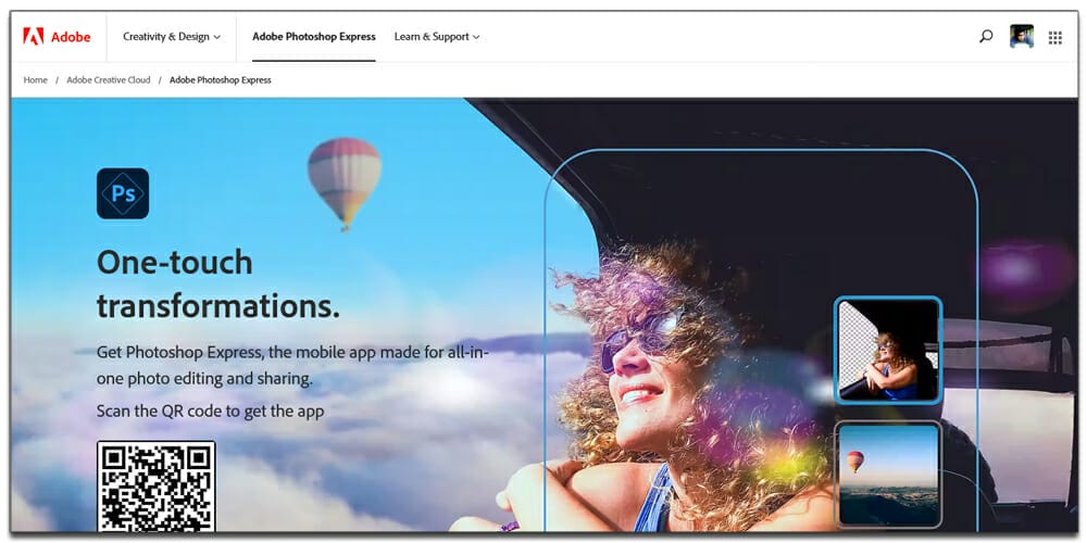 Best Photo and Video Editing Tools 62 Adobe Photoshop Express
