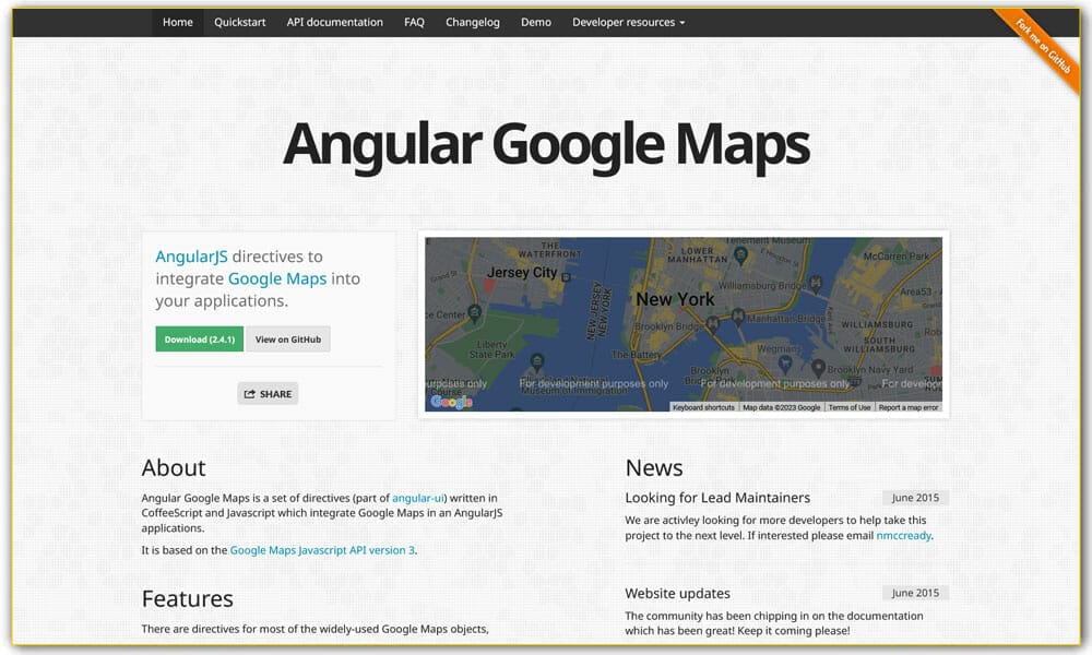 Angular Google Maps