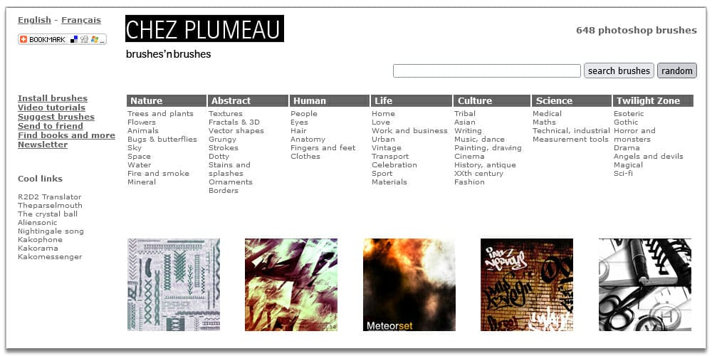 #1 Resources for Free Photoshop Brushes 15 Chez Plumeau