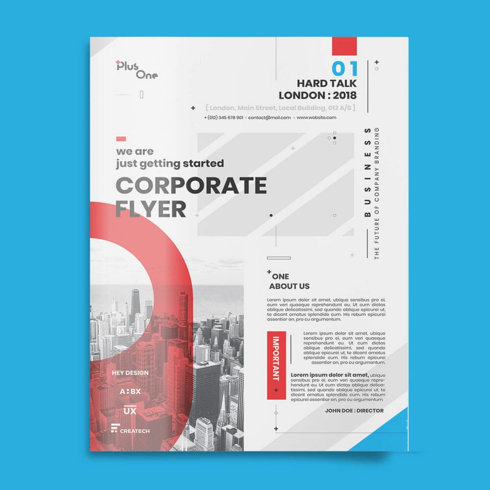 Free Booklet Cover Mockup PSD Template