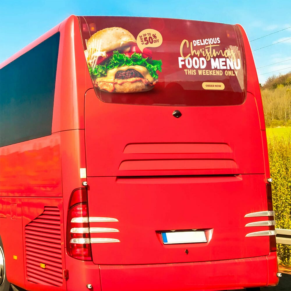 Free Busdoor Mockup PSD Template