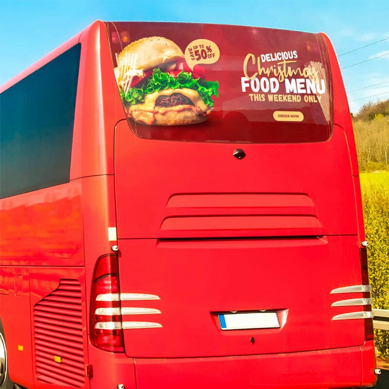 Free Busdoor Mockup PSD Template