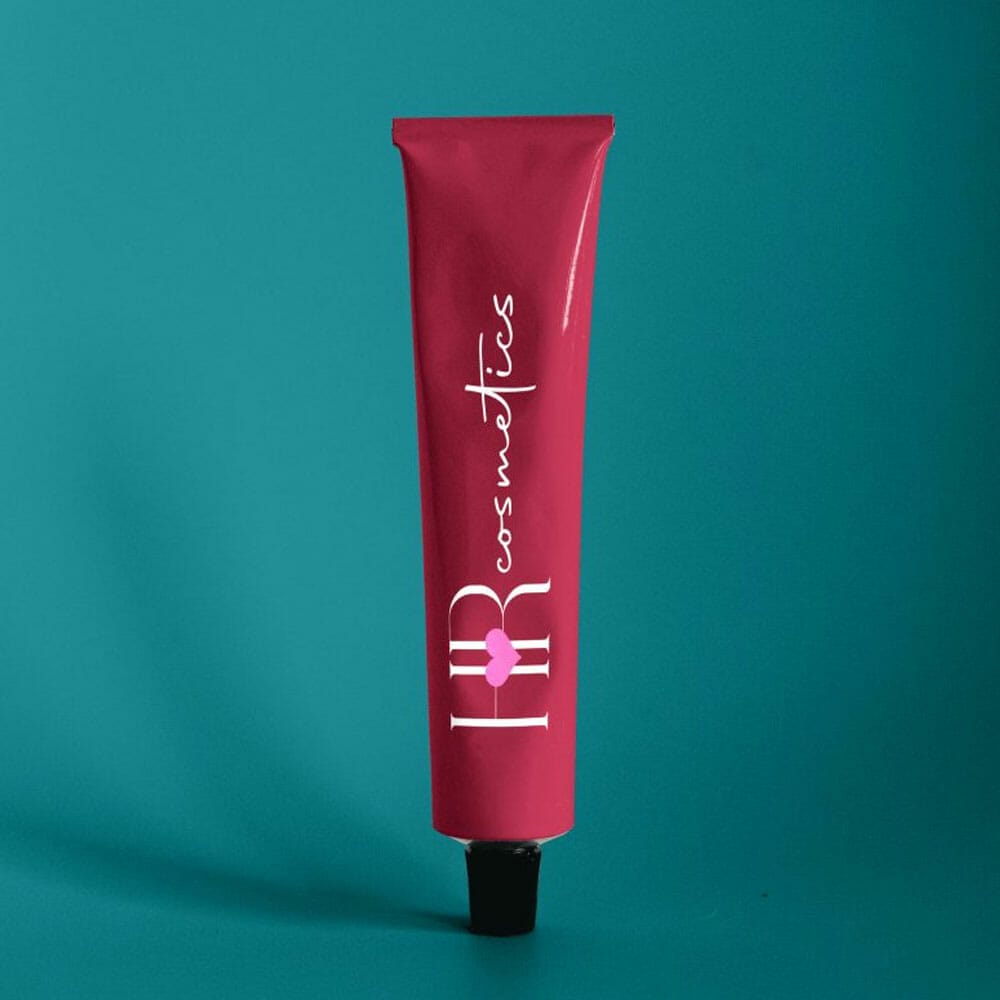 Free Cosmetic Tube Design Mockup PSD