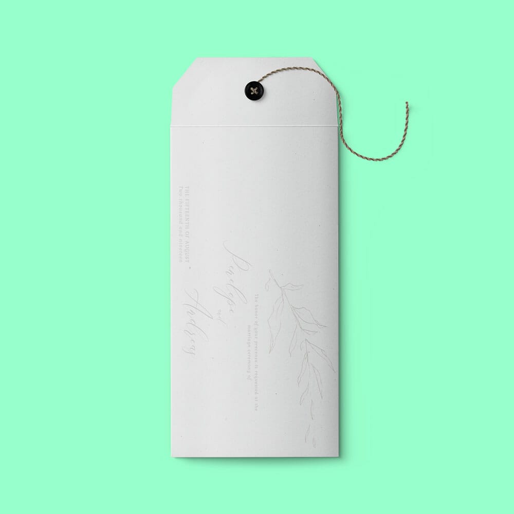 Free Envelope Mockup PSD Template