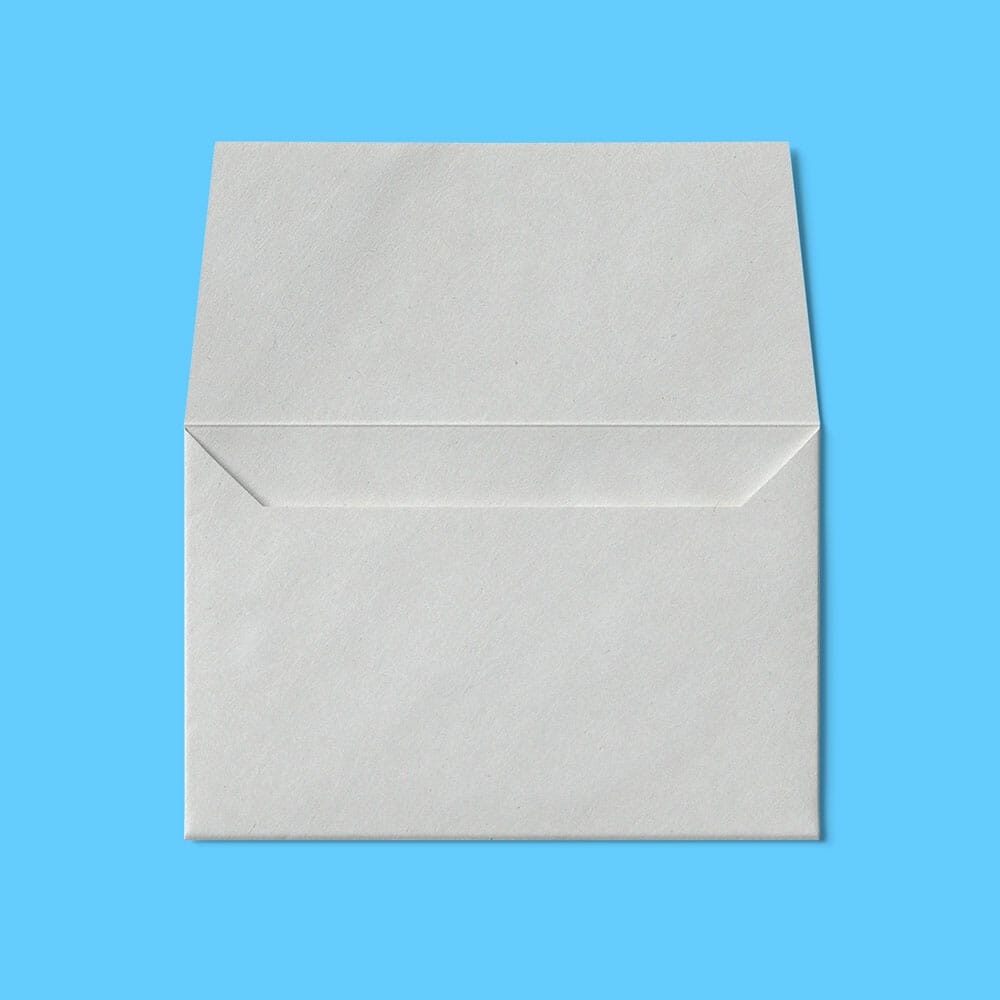 Free Envelope Mockup Top View PSD