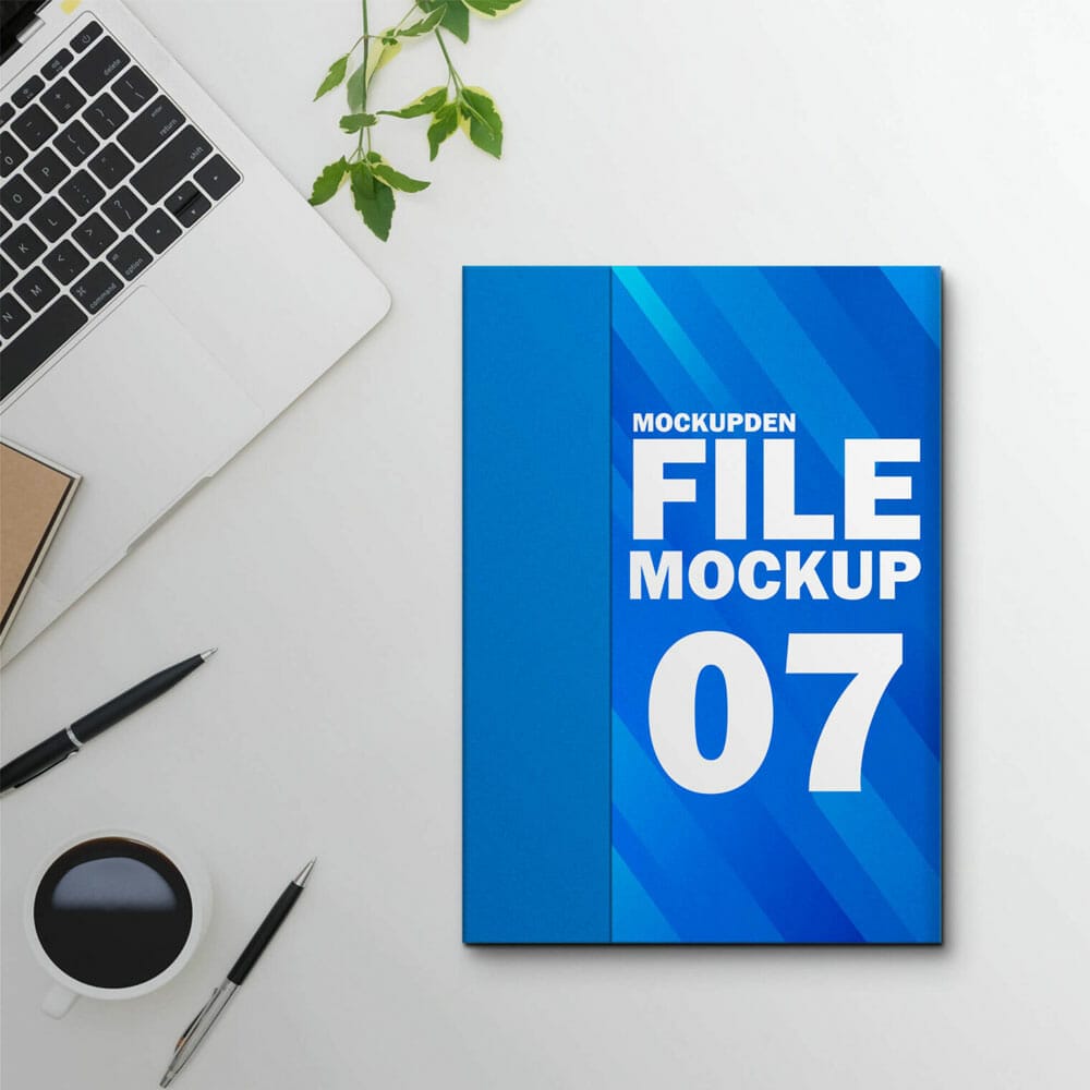 Free File Mockup PSD Template