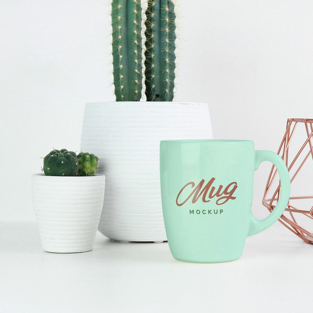 Free Mug Mockup PSD