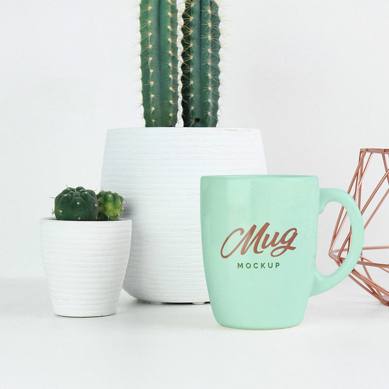Free Mug Mockup PSD