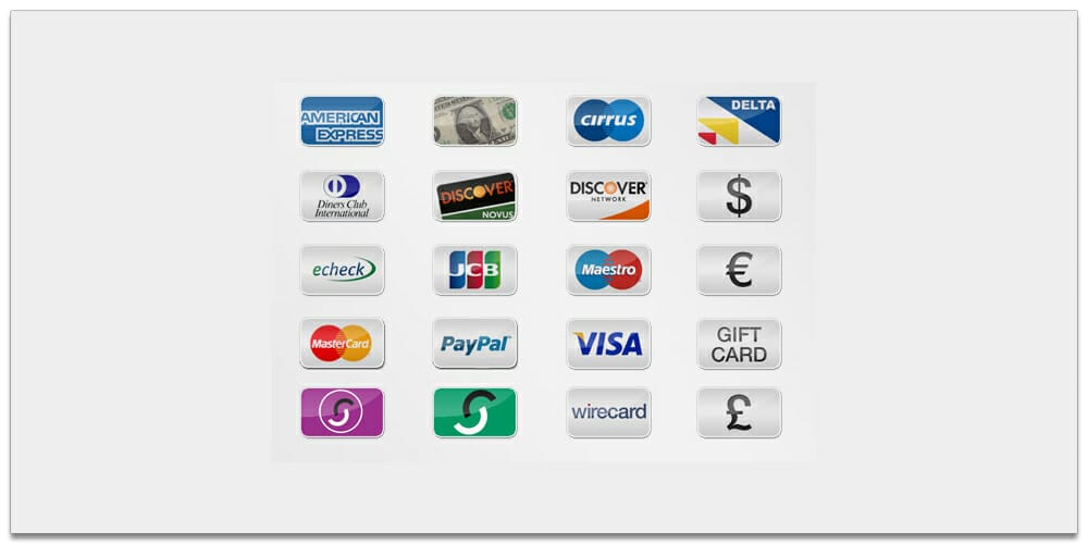 Free Payment Method & Credit Card Icon Set 2