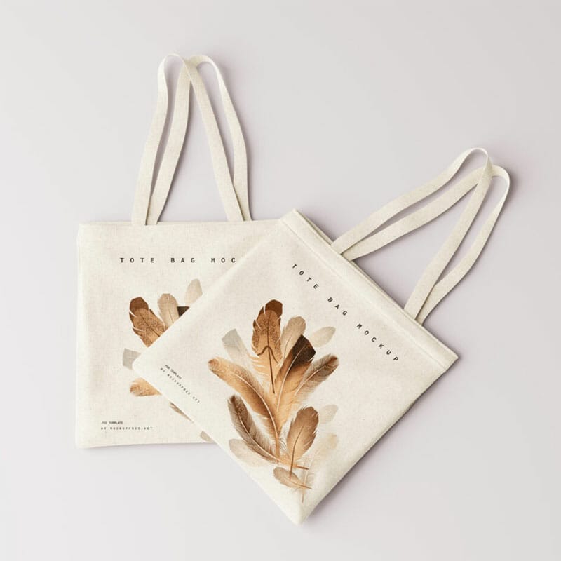 Free Tote Bag Mockup PSD