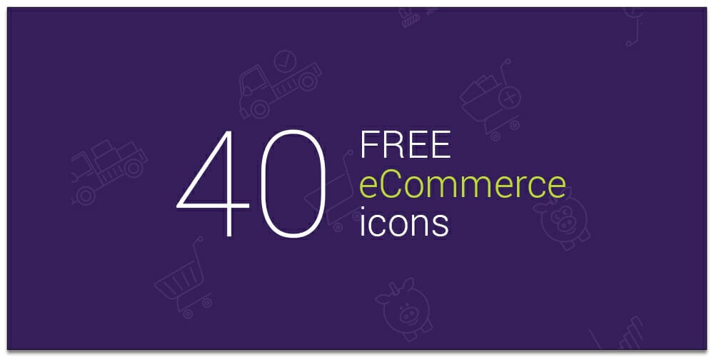 Free E commerce Icons