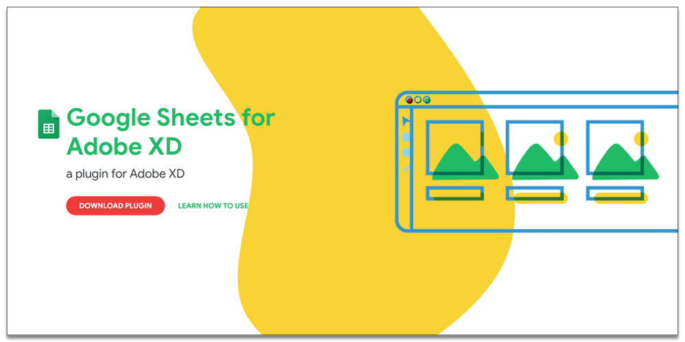 Google Sheets for Adobe XD