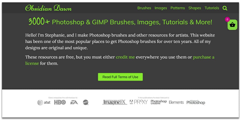 #1 Resources for Free Photoshop Brushes 8 Obsidian Dawn