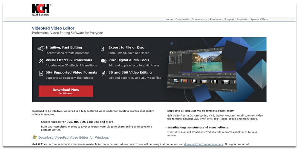 Best Photo and Video Editing Tools 91 VideoPad