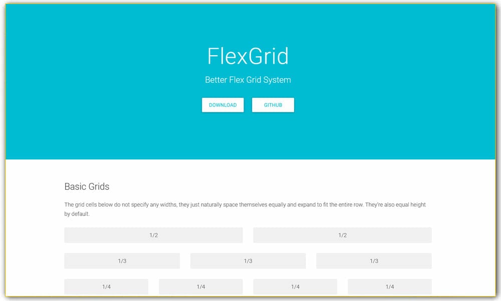 Better Flex Grid System