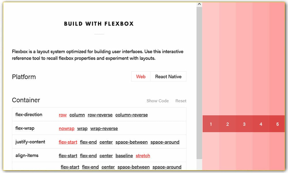 Build with Flexbox
