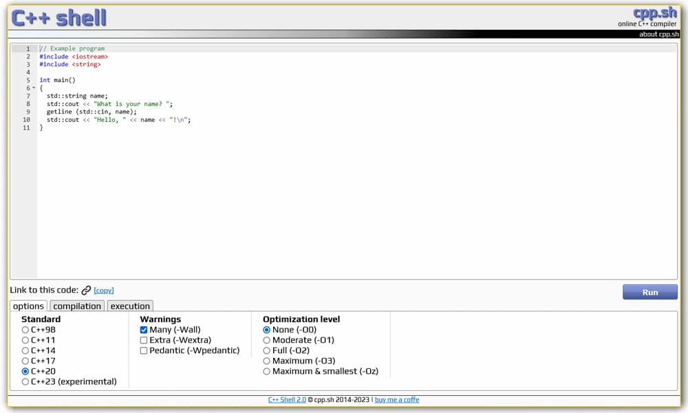 C++ Online Compiler & Interpreter - Replit