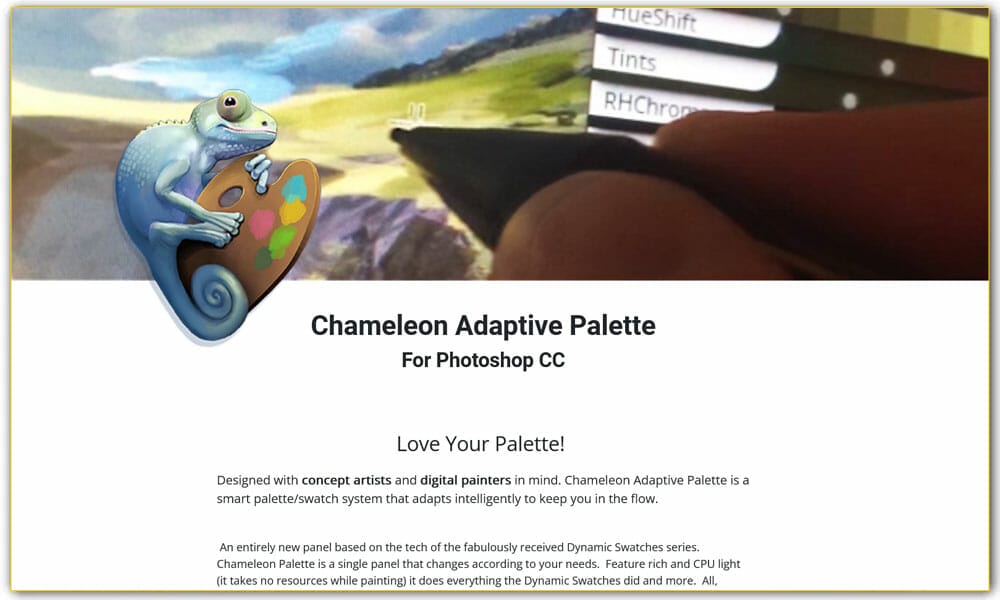 Chameleon Adaptive Pallette