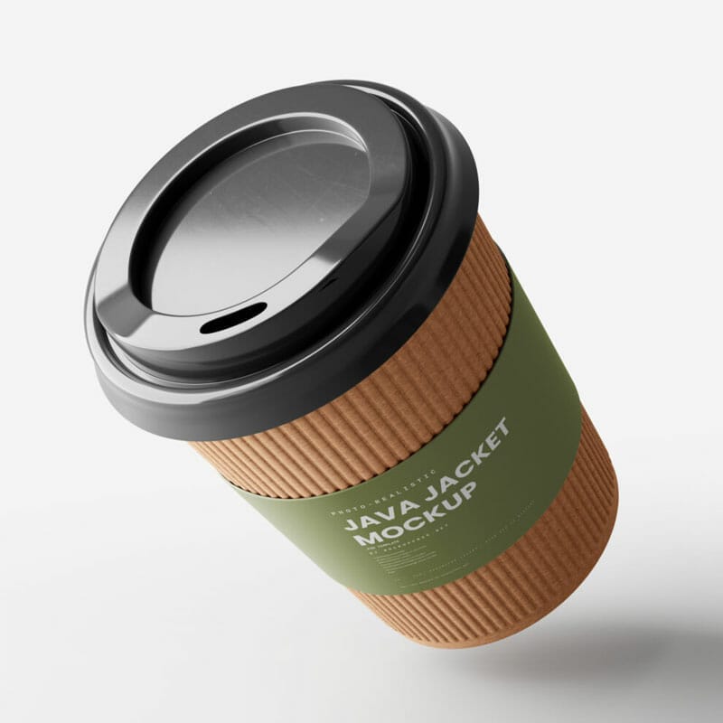 Free Java Jacket Mockup PSD