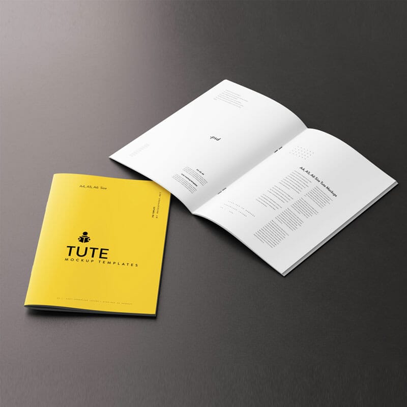 Free Tute Mockup Templates PSD