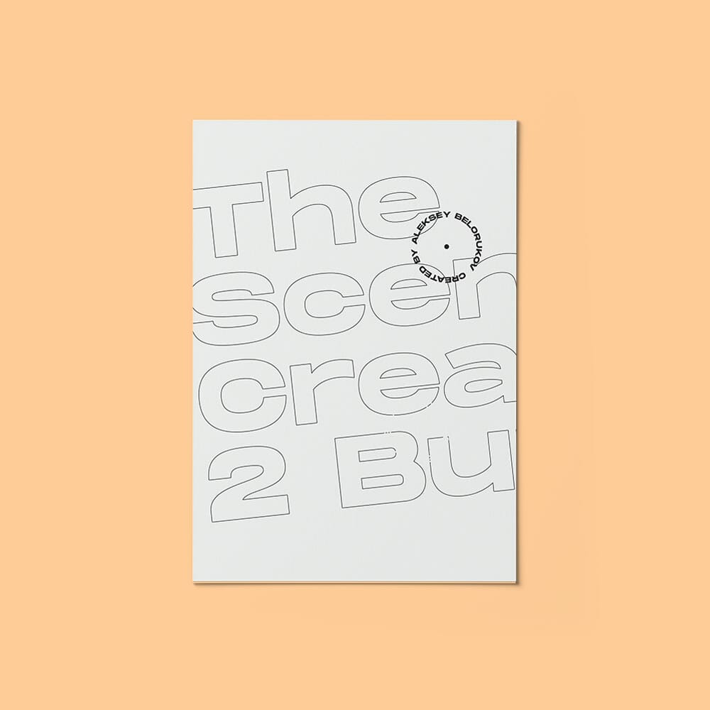 Free Vertical Paper Mockup Top View PSD