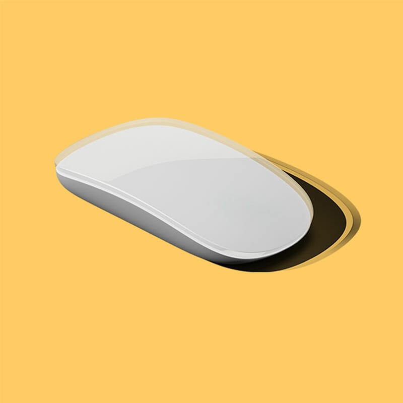 Free iMac Mouse Mockup PSD