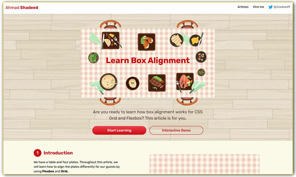 Learn Box Alignment