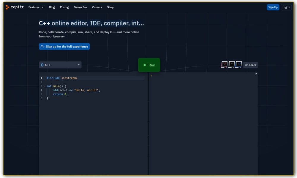 Online C++ Compiler - Online Editor